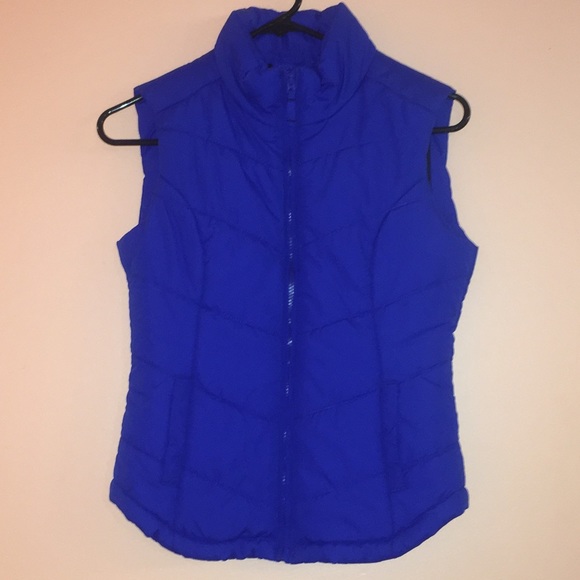 Aeropostale Size XS Royal Blue Puffy Vest - Picture 1 of 3